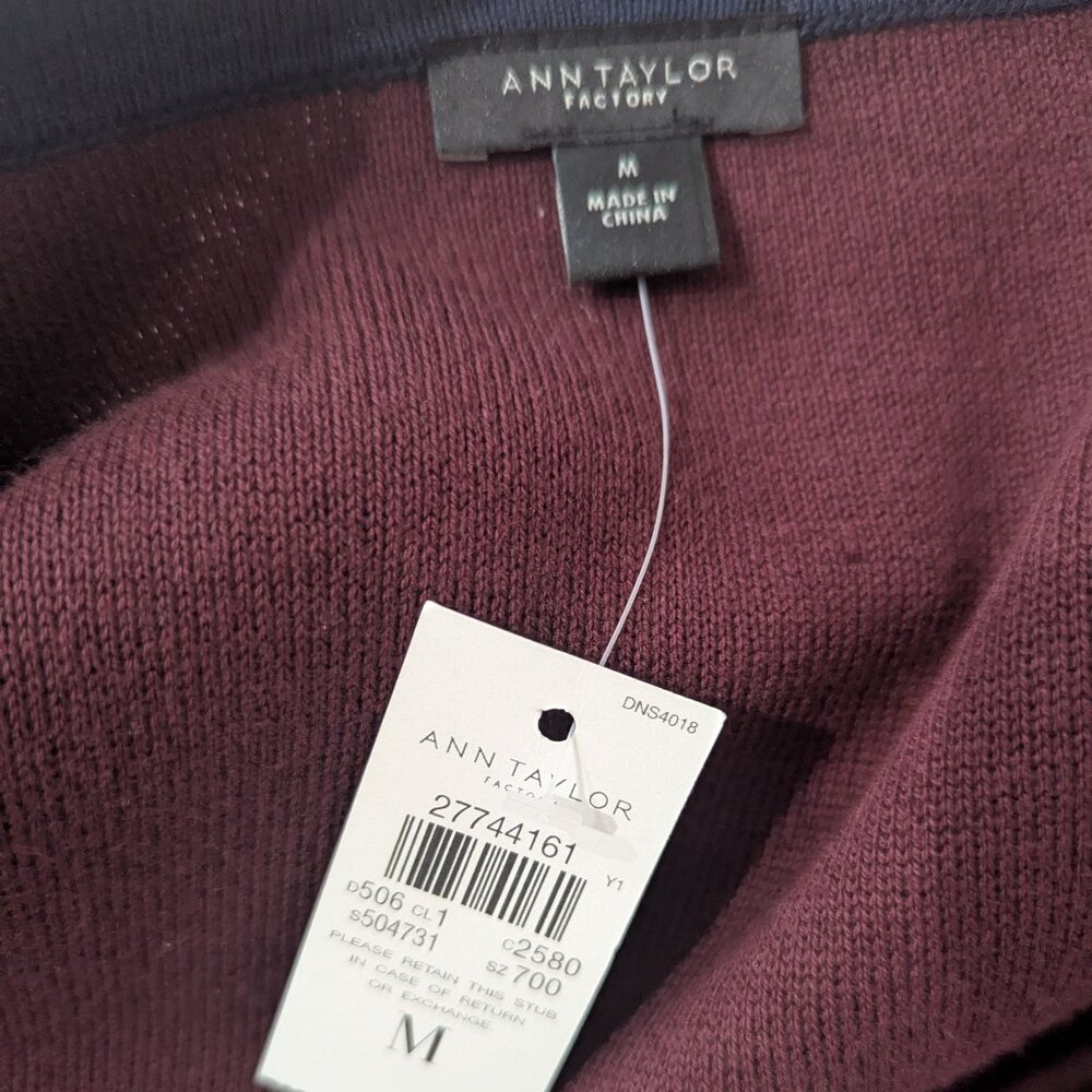 Ann Taylor Zipper Cardigan - Picture 3 of 4